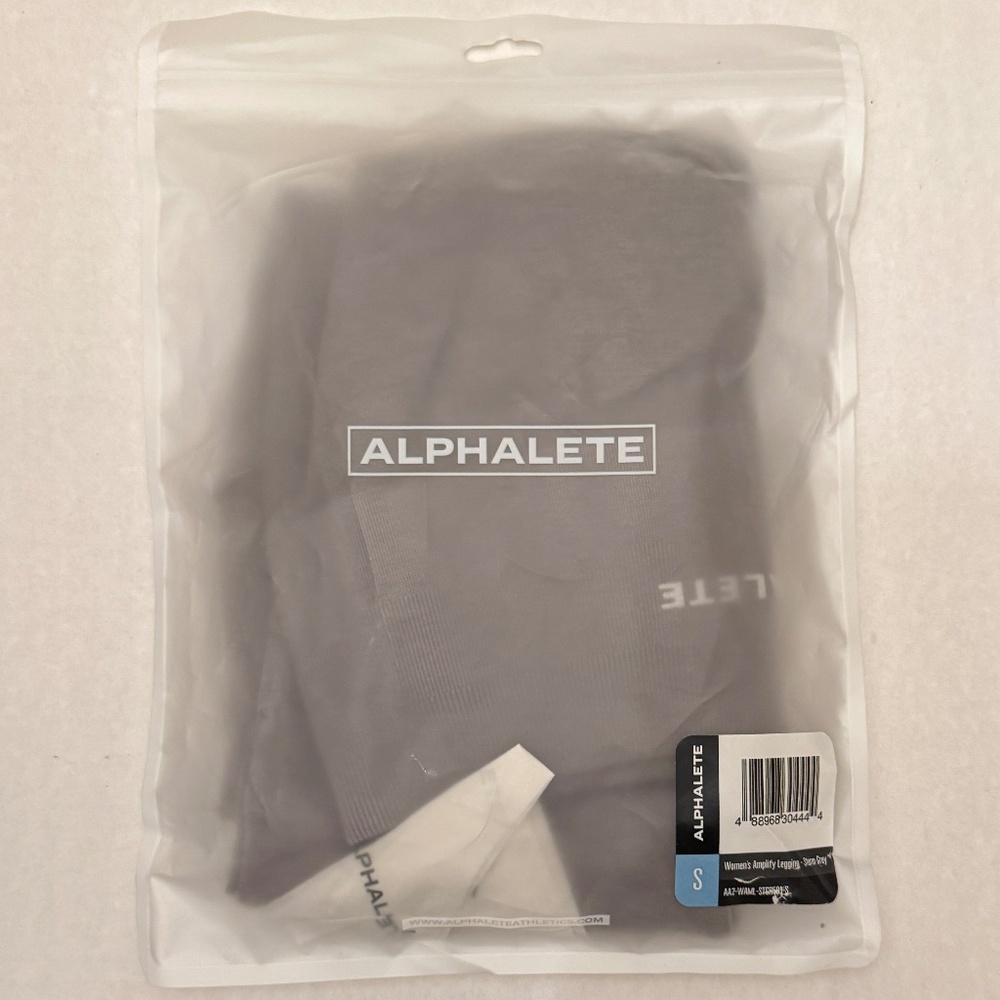 ALPHALETE AMPLIFY LEGGING -  STORM GREY